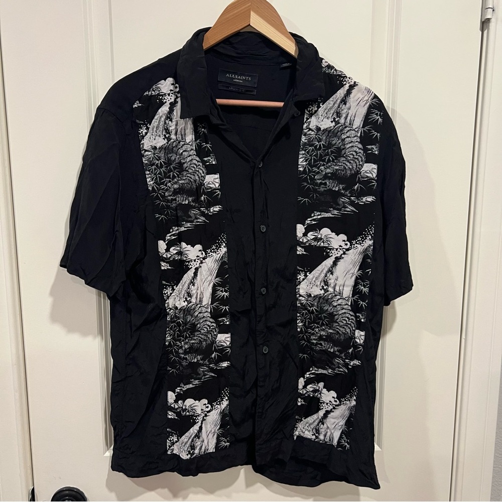All Saints Tiger Buttondown Shirt